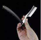 Straight Razor Shave Ready Hand Sharpened Vintage Style Steel Blade Usa