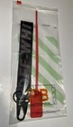 Off White Industrial Keychain Black With Metal Clasp New With Ziptie