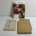 Simplicity Pattern 8772 1988 Christmas Aprons Tablecloth Chair Cover Vtg Uc