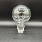 Vintage Giant Clear Glass Bottle Stopper Cork Only Blenko  5 5in Tall Large