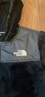 The North Face Girl Oso Osito Fleece Hoodie Jacket Warm Black - L 14 16