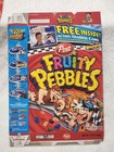 2004 Fruity Pebbles Post Cereal Box Empty- Nascar Promotion 