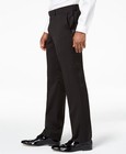Kenneth Cole Reaction Men s Slim-fit Ready Flex Tuxedo Suit Pants 37 X 32 Black
