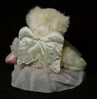 Vintage 12    Avon Cream Teddy Bear With Angel Wings 1998