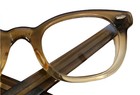 Vintage 40s 50s American Optical Ao 5-1 2 Rare Brown Fade Eyeglasses Swivel Arms