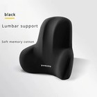 Memory Foam Seat Cushion   Lumbar Support Pillow Office Car Chair Back Support