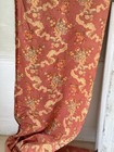 4 1yds Antique Fabric French Cotton Textile Yardage Floral Ribbon Design Wall A
