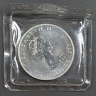 1988 Canada Maple Leaf 1oz  9999 Fine Silver In Original Sealed Plastic