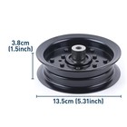 Heavy Duty Flat Idler Pulley 3 8 x5-3 8  For Husqvarna 2006-2020 42-54  Deck