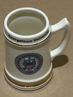 Rare Georgetown University Ceramic Mug Stein  Glass Goblet Chalice And Glasses