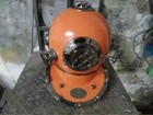 Red Finished Stylish Navy Mark V Deep Sea Divers Antique Scuba Sea Divers Helmet