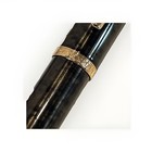 Waterman Carene Ballpoint Pen  Green Marble Gold Accents