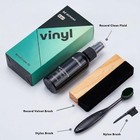 Mopiano 4-in-1 Vinyl Record Cleaning Kit With Velvet Brush  Cleaning Liquid  