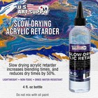 U s  Art Supply Artist Acrylic Fluid Retarder Medium - 4-ounce Bottle