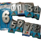 Lot Of 21 Pks Birthday Candles Various Numbers   Pkg Sizes And Colors