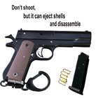 Mini Keychain Accessories  Cool Gun-shaped Key Chain Key Ring Gift For Men