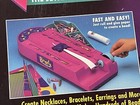 Rare Beautiful Beads Jewelry Making Machine Kit Milton Bradley 1994 Vintage