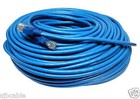 Blue Cat5 200ft 60m Cat5e Patch Ethernet Lan Network Router Wire Cable Cord New