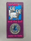 Vintage 1970s Schlitz Malt Liquor Aries And The Bull Vacuform Advertising Zodiac