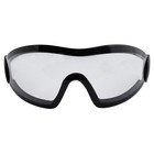 2 Flare Goggles Motorcycle Riding Skydiving Googles Clear Lens Shatterproof