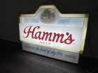 Hamm   s Beer Sign Metal Light Vintage 