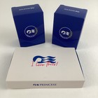 Princess Cruise Lines Premier Exclusive Clip Metallic Blue Medallion Holder Box