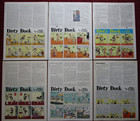 Lot Of 50 Diff Bobby London Dirty Duck Magazine Page Risqu   Comic Cartoon Art