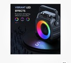 Karaoke Machine  Portable Bluetooth Speaker With 2 Wireless Microphones For A   
