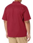 Dickies Mens Short Sleeve Work Shirt english Red Heather xl
