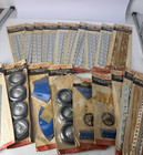 Lot  18  Packages Vintage Original A c Gilbert Erector Set Parts 11 Are Sealed