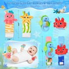 Baby Rattle Socks Set  Baby Toys 0-6 Months Infant Sensory Rattle Toy  Newbor   