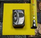 Antique Vtg  Tire Automotive Letterpress Print Type Ornament Cut Stamp Block