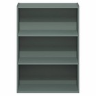 Industrial 3 Shelf Wood Bookcase Bookshelf Storage Shelving Display Book Rack