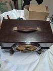 Vintage 1950s Zenith Am fm Tube Radio Model H725 Bakelite - Tested   Working