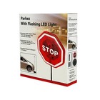 Flashing Led Parking Stop Sign For Garage Safety And Visibility