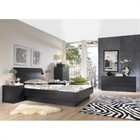 Tvilum Scottsdale 5 Drawer Chest In Black Woodgrain