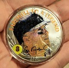 2001 Cal Ripken Jr 1 Oz  999 Pure Silver Colorized Dollar Coin Baltimore Orioles