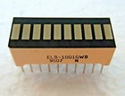Elb-1001gwb Everlight Visible Led 10-element Bar Graph Display 5-pc Lot