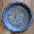 7 Vintage Metal Pie Pans Various Brands 9 w See Photos