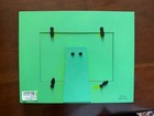Disneyland 50th Anniversary Adventureland Picture Frame Green Shag Art Disney