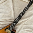 Gumby Shaped Headstock Face Electric Guitar Moderne Antique Natural Unbranded