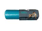 Gaiam Restore Foam Roller 12  Compact Travel Size Textured Teal Blue