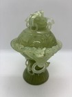 Chinese Art Jade Carving Incense Burner Ornament Antique