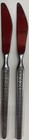 Unknown Brand Stainless Flatware Silverware Place Dinner Knives Set Of 2