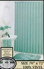 Set Of 3 Vinyl Shower Curtain Liners With Magnets    Metal Grommets - All Colors