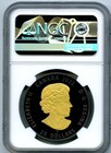 2022  20 1oz Canada Sea Otter Black   Gold Rhodium Ngc Pf70 Silver Proof Fdi