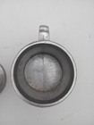 Vintage Mortar   Pestle Pewter Herb Crusher And Creamer
