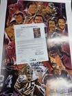  Nfl Hall Of Fame  Poster 22 1 2 X 33 Jsa 9 Autographs