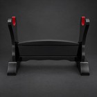 Black Piano Lacquered Wood  Single Tier Deluxe Table Stand For Sword Display