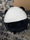 Ty Squish A Boos Collection 12  Plush Bamboo Black And White Panda Sparkle Eyes